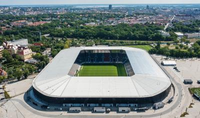 Przebudowa Stadionu Pogoni i infrastruktury towarzyszącej