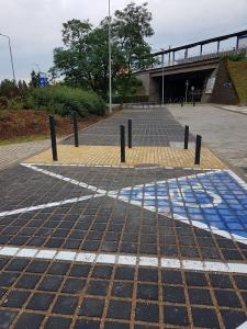 Parking przy stacji Zdroje