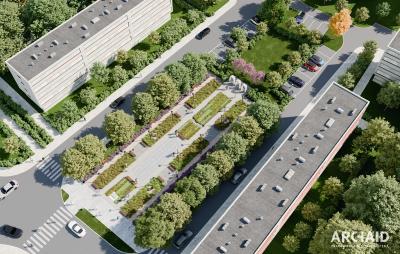 Park kieszonkowy przy Emilii Gierczak