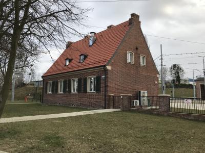 Remont budynku przy zajezdni Pogodno